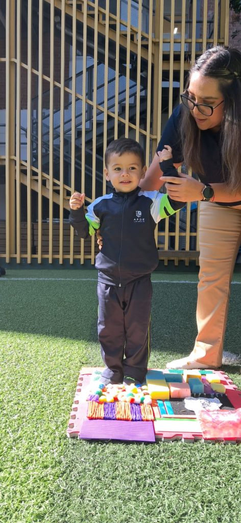 Psicomotricidad infantil en APDE La Villa